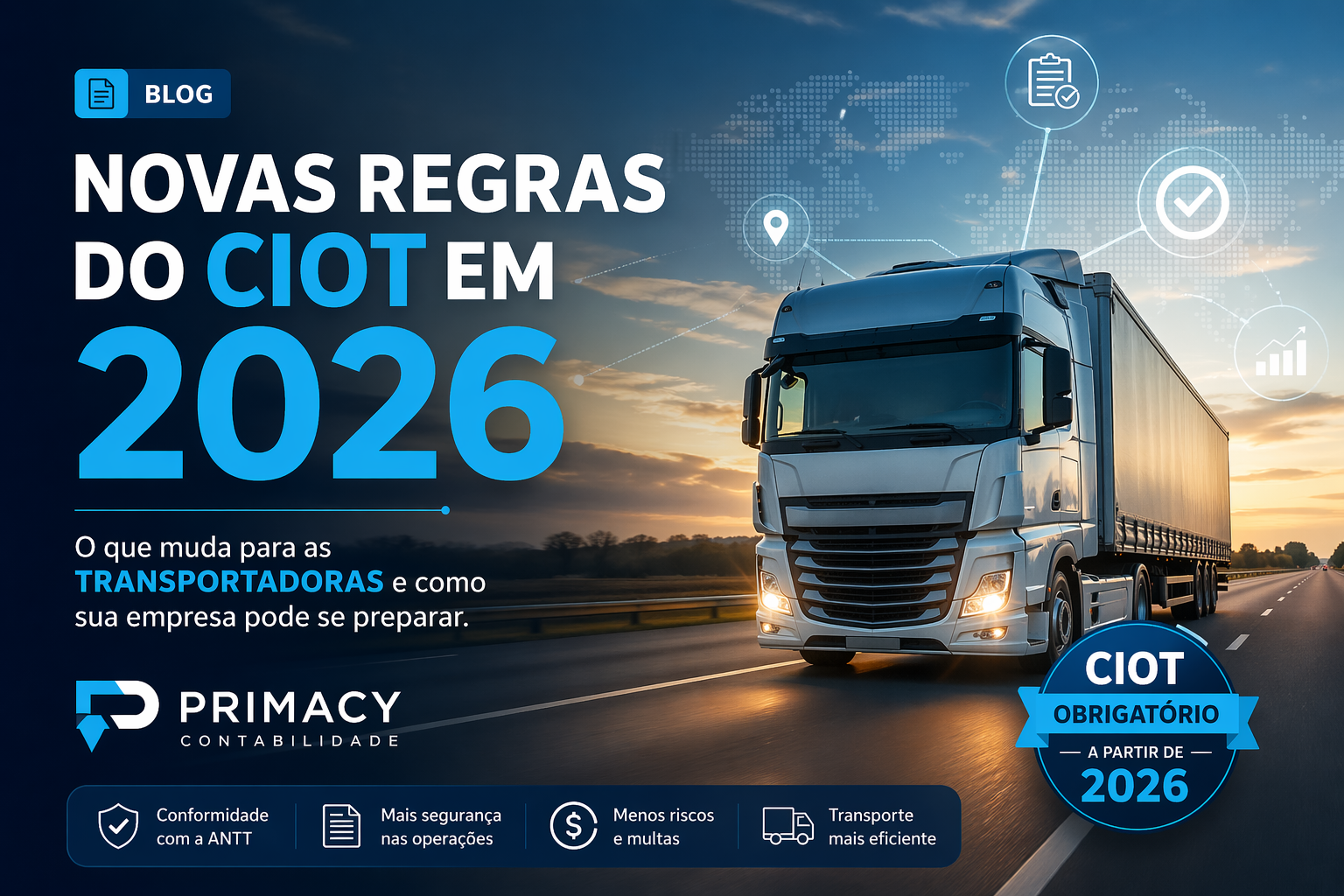 Nova regra de CIOT para transportadora